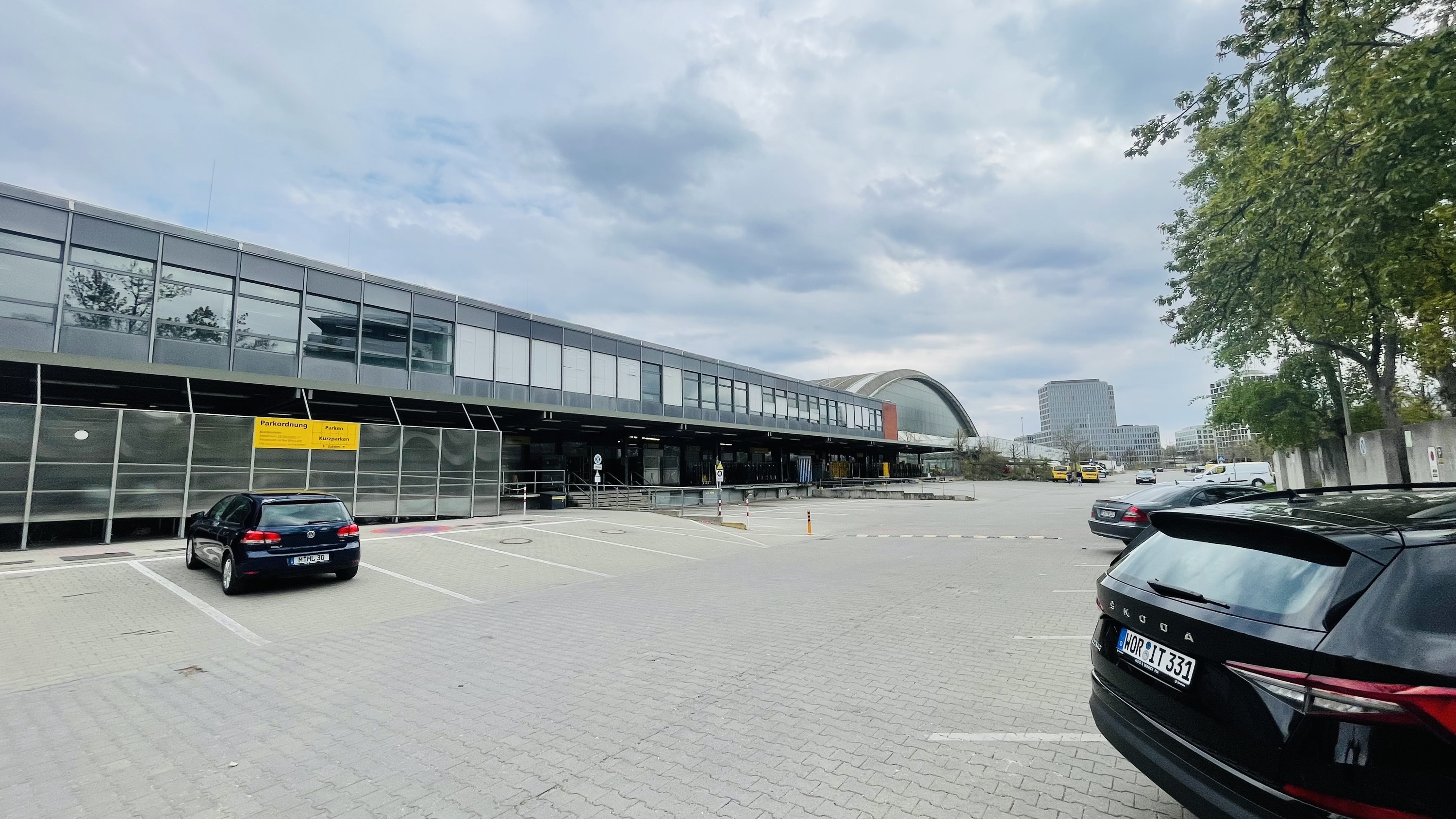 Zustellbasis am Briefzentrum München