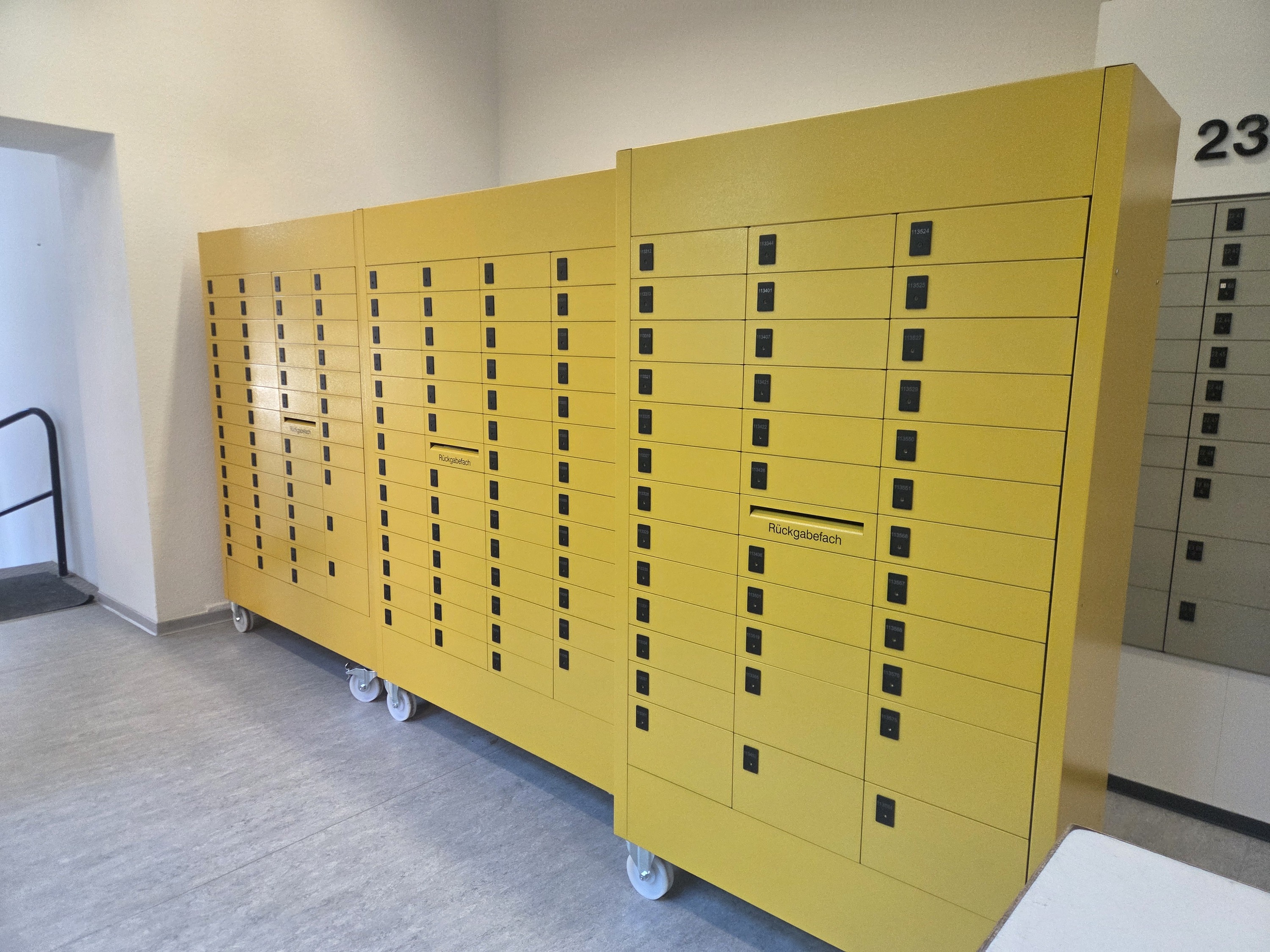 Neue Postfächer am ZSP