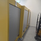 Postfachanlage von hinten