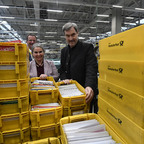 DHL Group eröffnet größtes und modernstes Briefzentrum