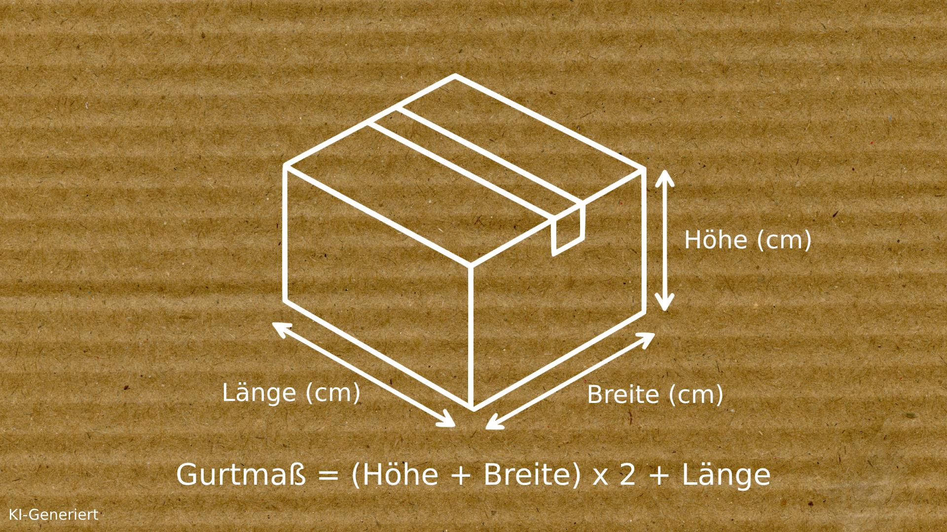 Gurtmaß berechnen Grafik