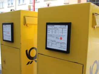 2 BriefkÃ¤sten Deutsche Post