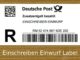 Einschreiben Einwurf