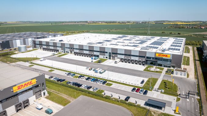 Logistikzentrum in Halle